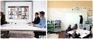  Turning Classroom and Office Walls into Projection Surfaces 