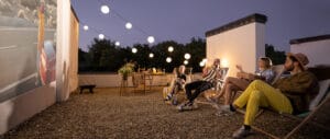 Creating Outdoor Projection Surfaces