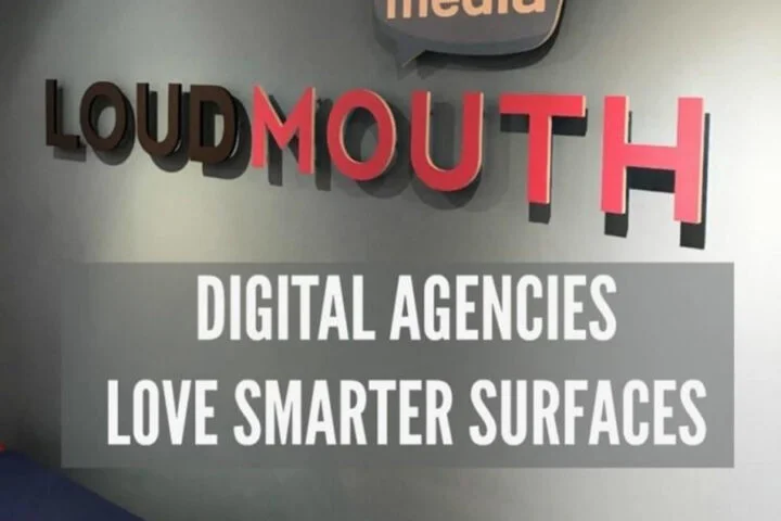 Digital agencies love Smarter Surfaces writable whiteboard wall surfaces