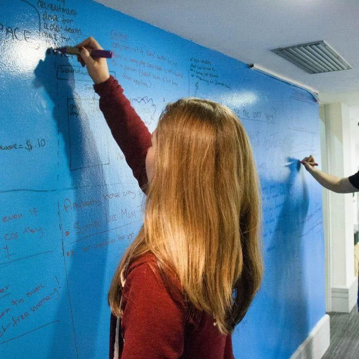 Dry erase paint for walls that creating writable walls