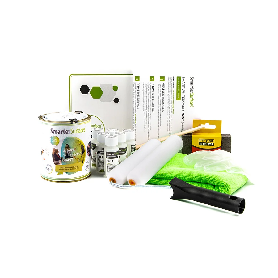 Clear Whiteboard Paint for Transparent Writable Surface - Image 2