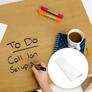 Clear Dry erase film