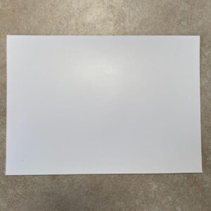 Self adhesive whiteboard projector film low sheen sample