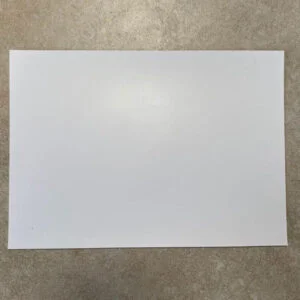 Self adhesive whiteboard projector film low sheen sample