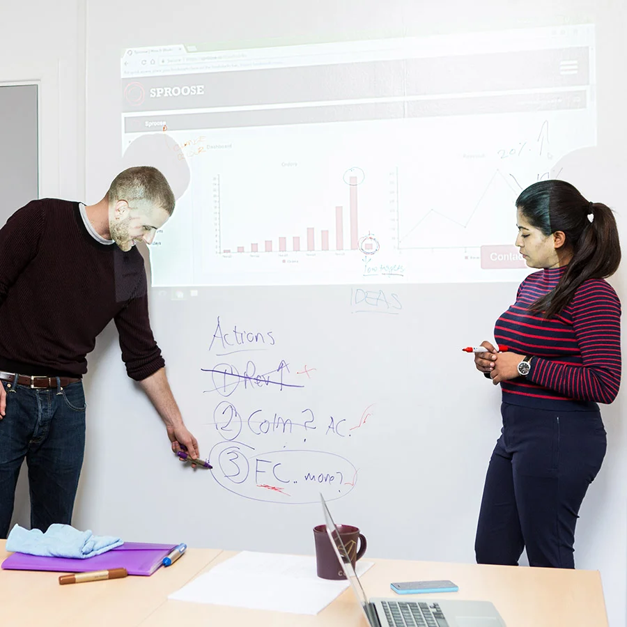 Whiteboard Wallpaper  DIY Tutorial to create Collaborative Walls! 