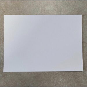 Whiteboard paint white sample